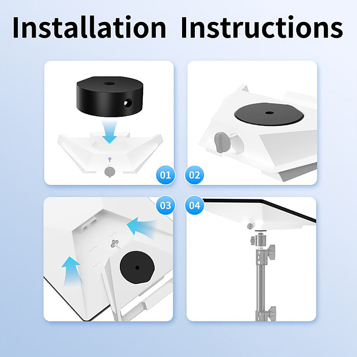 Satellite Mini Tripod Mount Adapter Pipe Adapter MINI Bracket Signal Receiver Accessory 2025 Version/2024 Version