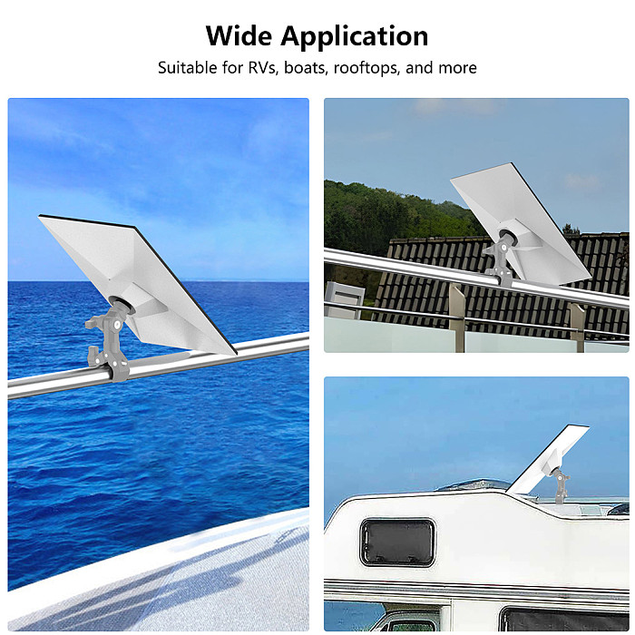 Satellite Mini Tripod Mount Adapter Pipe Adapter MINI Bracket Signal Receiver Accessory 2025 Version/2024 Version