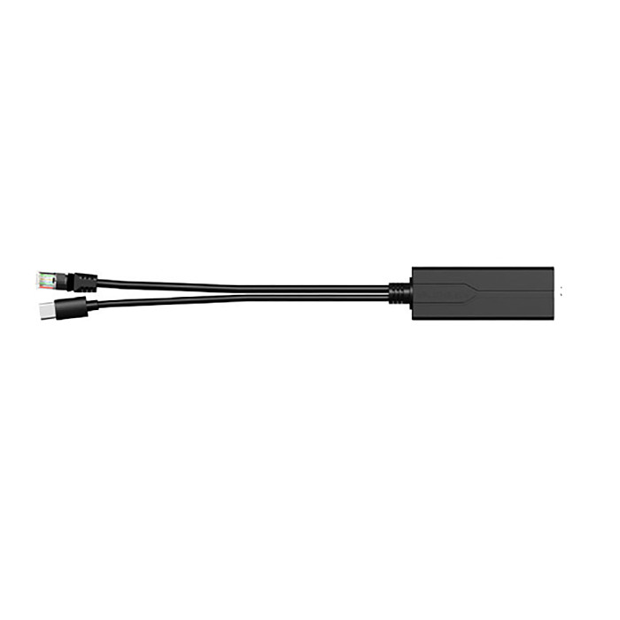Gigabit Type-C PoE Splitter 48V to 5V USB Power Supply Module 100Mbps 5V 2.4A