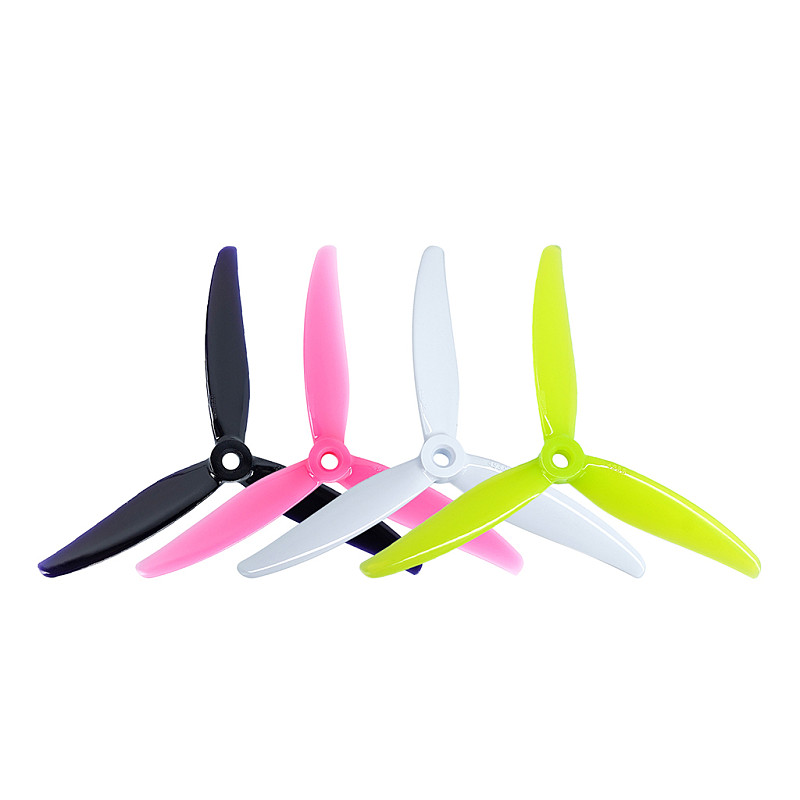 2 Pairs Gemfan 4935 3.5in 3-Blade PC Propeller Compatible with 2207 Motor for RC FPV Racing Drone