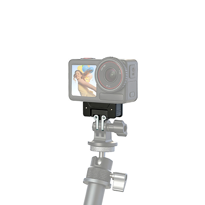 360° Rotable Magnetic Quick-Release Adapter Base Tripod Mount For DJI Action 6 / 5 Pro / 4 / 3 Action Camera