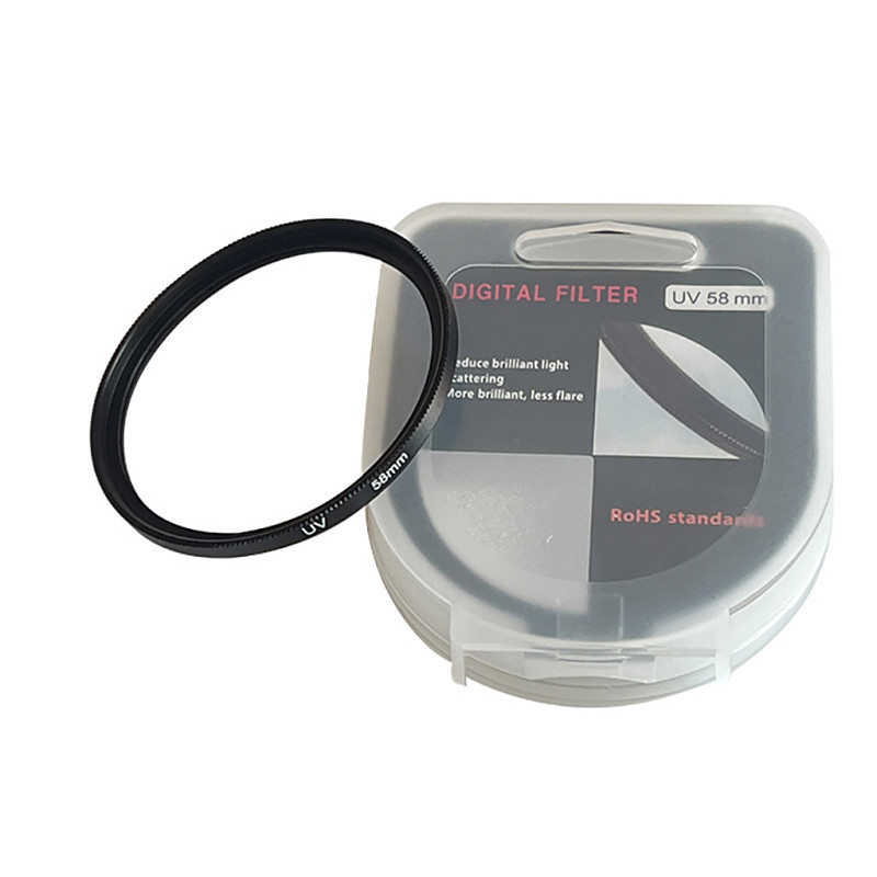 HD UV Filter Lens Protector Optical Glass Compatible with Canon Sony R50 M50 Mark II Camera Lenses