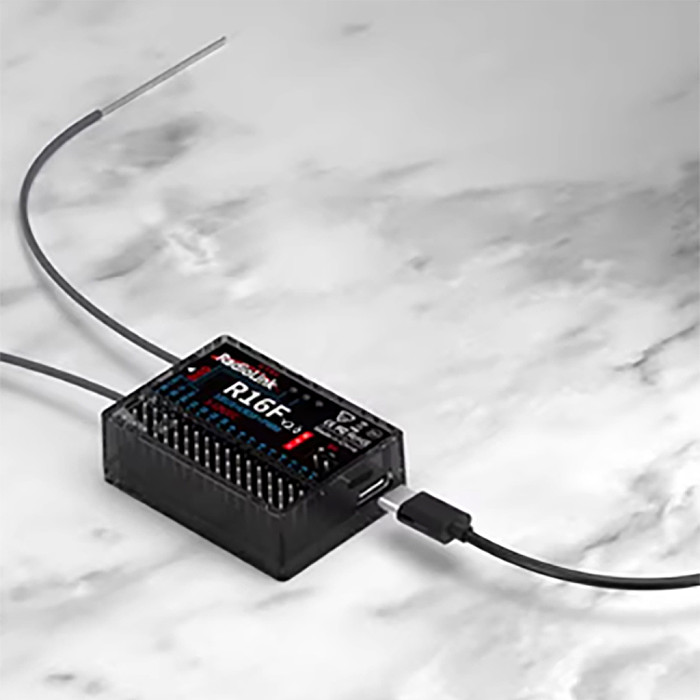 Radiolink R16F Receiver T16D with Built-in Telemetry & Simulator, Online Upgrade, SBUS/CRSF Output for RC Aircraft