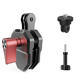 Suitable for DJI POCKET 4 motorcycle windshield clip aluminum alloy windshield clip