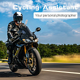 Suitable for DJI POCKET 4 motorcycle windshield clip aluminum alloy windshield clip