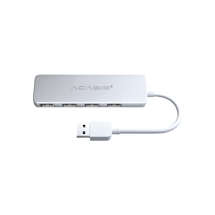 (Acasis) USB 3.0 splitter extender, one to four laptop 3.0 USB adapter, multi port USB 3.0 25CM HUB