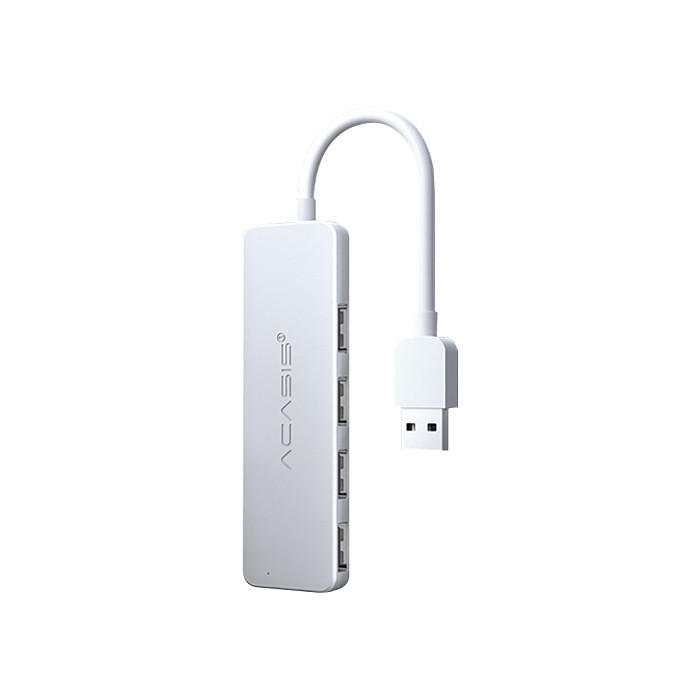 (Acasis) USB 3.0 splitter extender, one to four laptop 3.0 USB adapter, multi port USB 3.0 25CM HUB