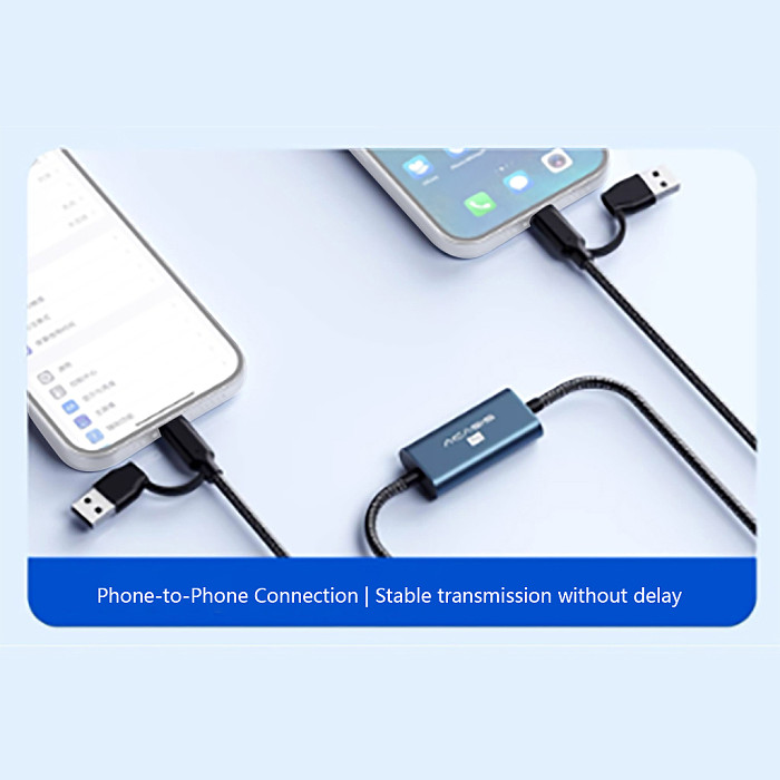 (Acasis) Capture Card Live Sound Feedback Type-C+USB 3.0 Live Sound Feedback Recording Cable