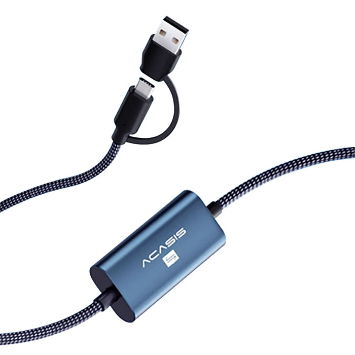(Acasis) Capture Card Live Sound Feedback Type-C+USB 3.0 Live Sound Feedback Recording Cable