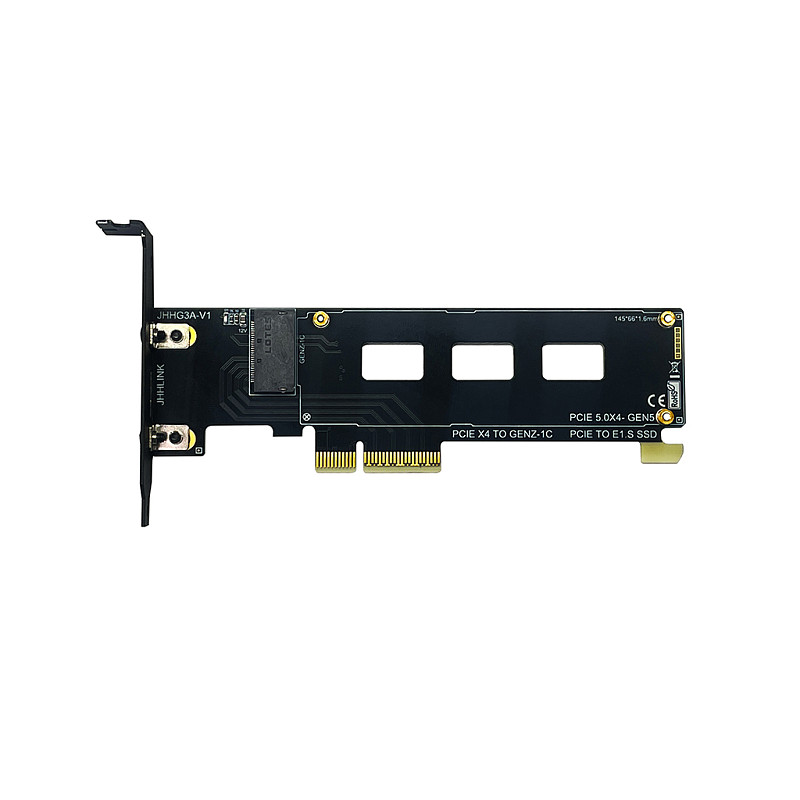 PCIE to GENZ-1C PCIe 5.0 x4 to E1.S SSD Gen5 Adapter Card G3A PCB Board