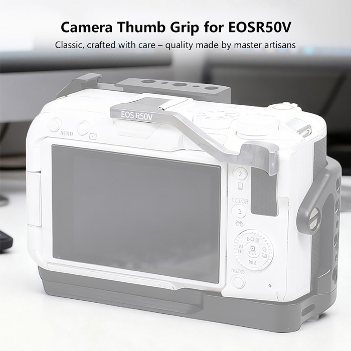 Camera Thumb Grip Finger Handle Photography Accessory for Canon EOS R50V DSLR Camera
