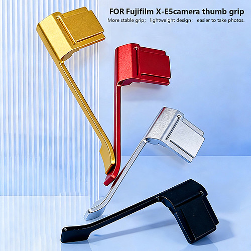 Aluminum Alloy Hot Shoe Thumb Grip Hand Grip Thumb Rest for Fujifilm X-E5 Camera