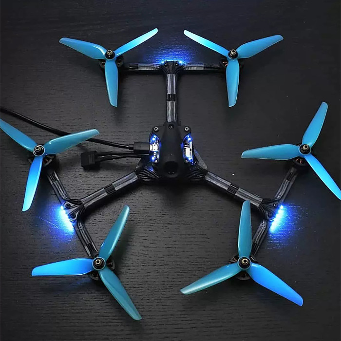 HQProp R38 FPV Racing Propellers 2CW + 2CCW 3-Blade PC Props for FPV Drone