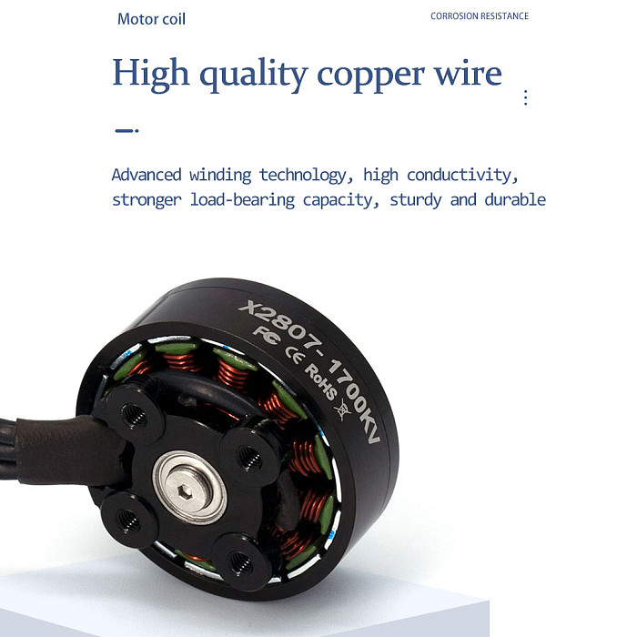 E-power X2807 Brushless Motor 1300KV/1700KV Motor for FPV Drone Multi Rotor Motor Parts