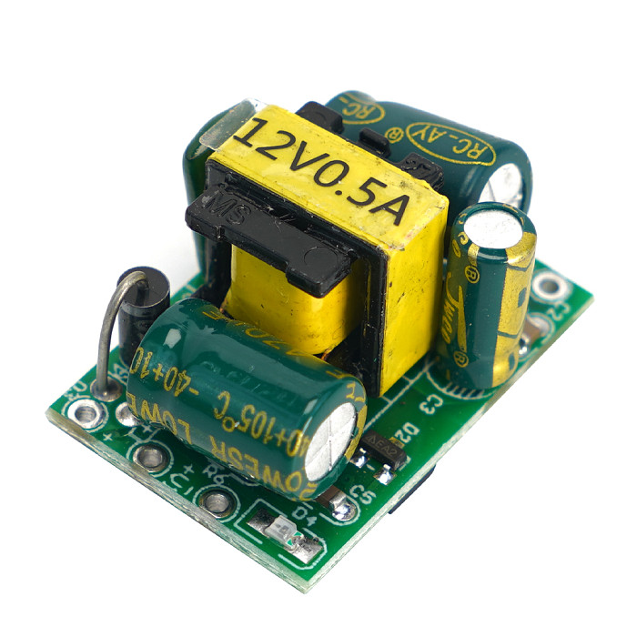 220V to 5V/9V/12V Isolated AC-DC Step-Down Power Supply Module, 400/500/700mA/1A