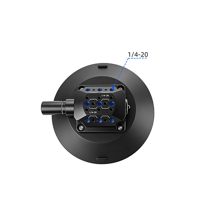 4.5/6 Inch Air Pump Vacuum Suction Cup Mount, Flexible Arm Base for Smartphone, DSLR and Action Camera