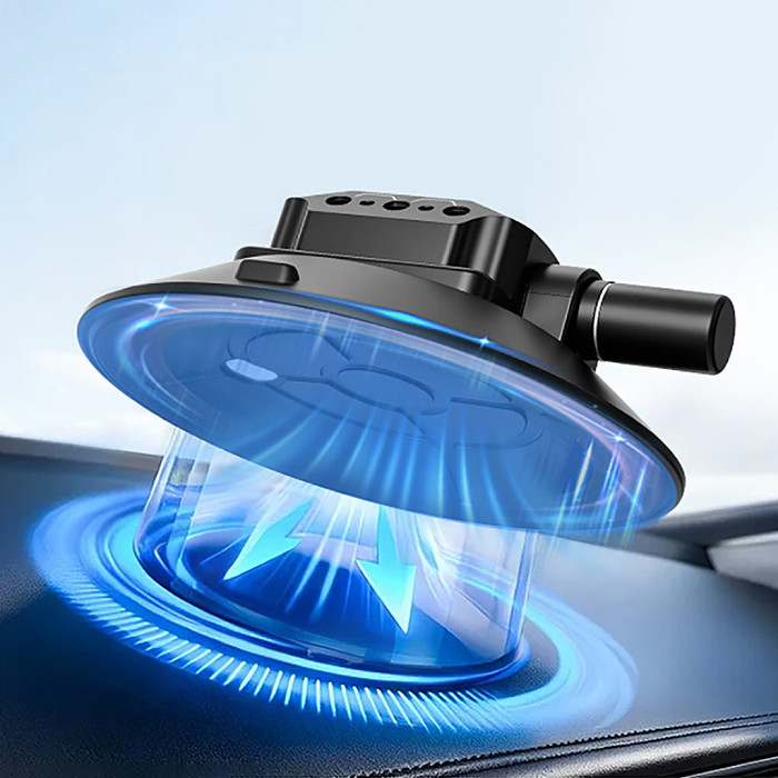 4.5/6 Inch Air Pump Vacuum Suction Cup Mount, Flexible Arm Base for Smartphone, DSLR and Action Camera