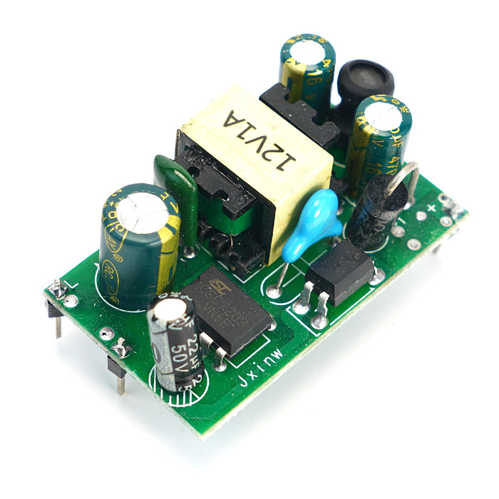 220V to 5V/9V/12V Isolated AC-DC Step-Down Power Supply Module, 400/500/700mA/1A