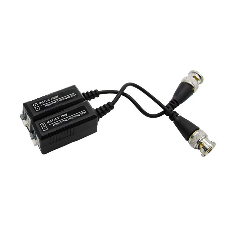 CCTV Security Camera Passive Twisted Pair Video Transceiver 1080P Video Balun