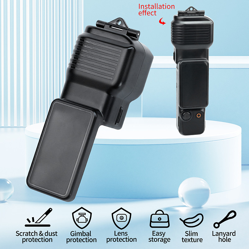 XT-XINTE Hard Gimbal Protective Cover Anti-Dust Anti-Scratch Protection Shell for DJI Osmo Pocket 4 / Pocket 3 Handheld Camera