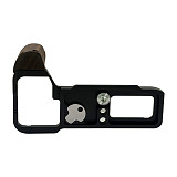 Wooden Hand Grip & Quick Release Plate for Sony A7C II / A7CR Mirrorless Camera