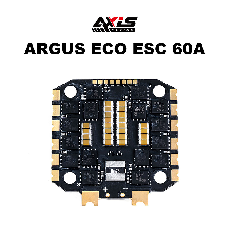 Axisflying ECO60A 32Bit BLHeli32 4-in-1 ESC 4-6S for FPV Racing Drone Freestyle Quadcopters