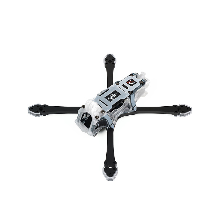 Axisflying Bando 5 Inch True X FPV Freestyle Drone Frame, Crash Resistant DIY Quadcopter Frame Kit