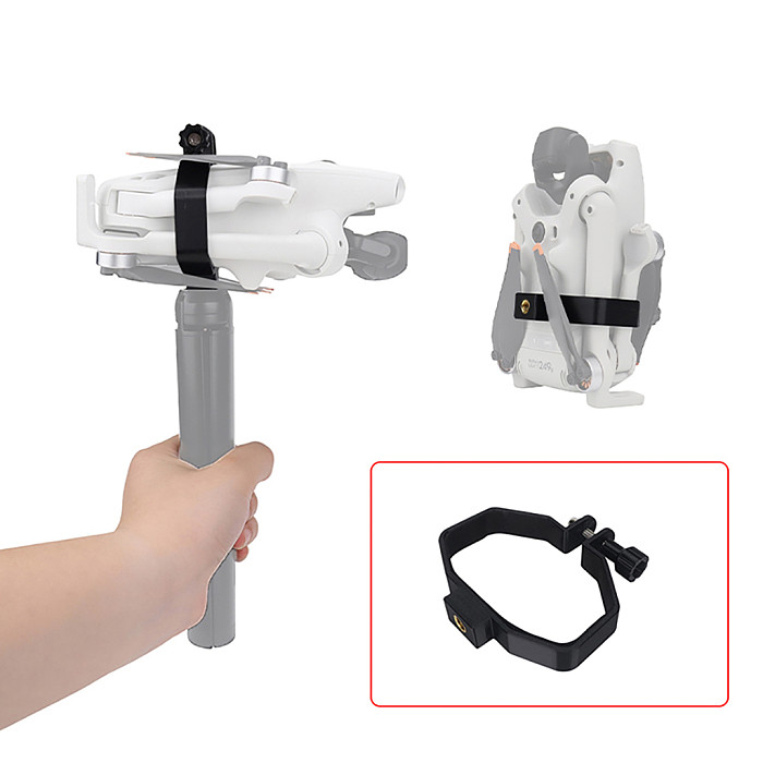 Handheld Extension Tripod Mount Adapter Body Clamp for DJI Lito 1 / X1 Drone Camera