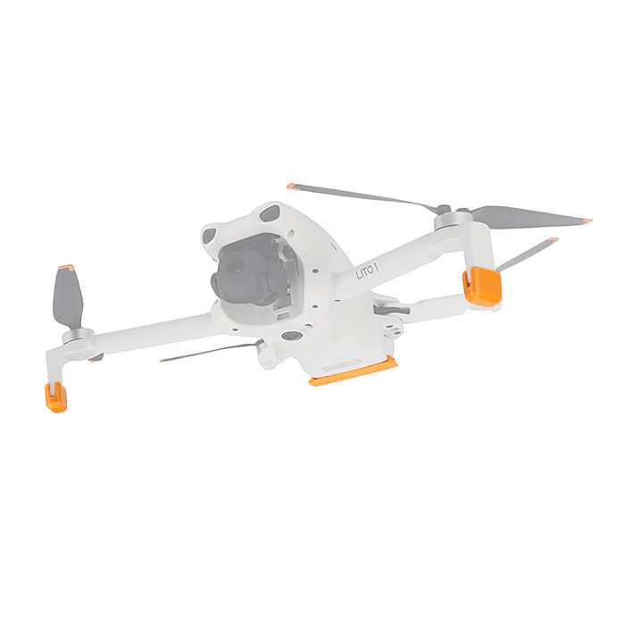 Raised Mini Landing Gear Bracket, Anti-Wear Anti-Scratch Takeoff & Landing Protector Compatible with DJI Lito 1 X1