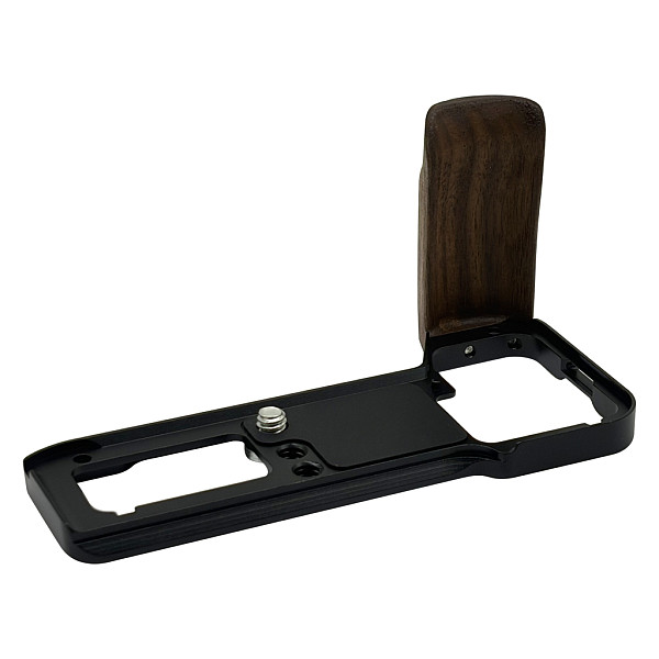 Wooden Hand Grip & Quick Release Plate for Sony A7C II / A7CR Mirrorless Camera
