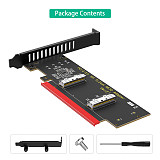 Dual MCIO to PCIe 5.0 X16 Adapter Converter Card