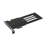 U.2 SFF-8639 to PCIe 4.0 x4 NVMe SSD Adapter Card with Cooling Fan, PCI-E X4 to U.2 SFF8639 Converter SSD Converter