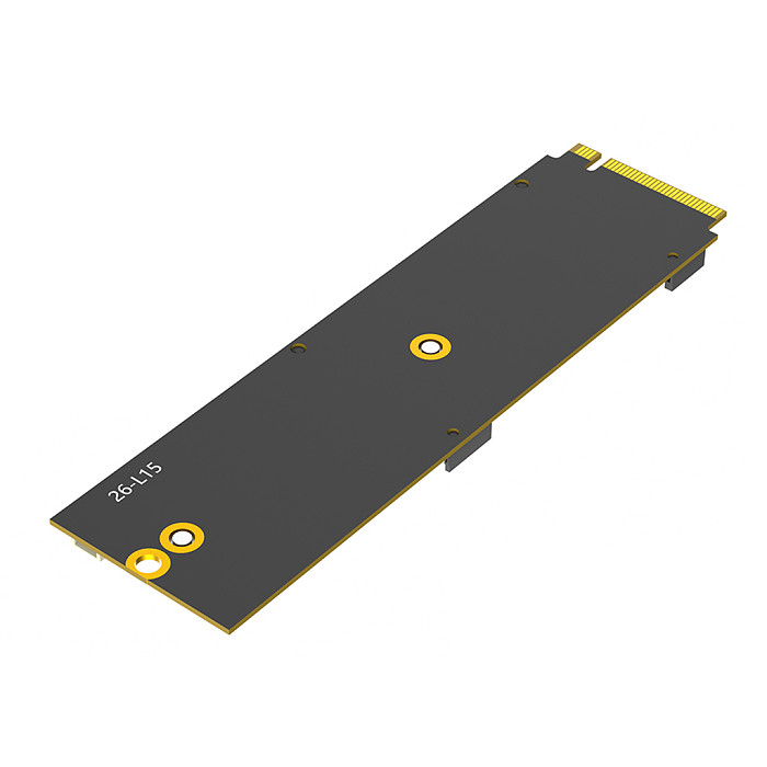 2-in-1 M.2 M-Key to NVMe SSD + A/E Key WiFi Bluetooth Adapter Card NGFF M2 Converter Card