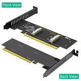 Dual MCIO to PCIe 5.0 X16 Adapter Converter Card