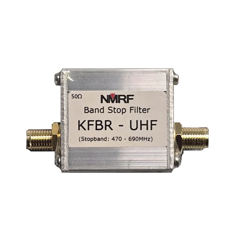 470-690MHz Notch Filter Band Stop Filter, UHF 5G Interference Blocker to Eliminate 5G Signal Interference for Analog TV & RF Receiver