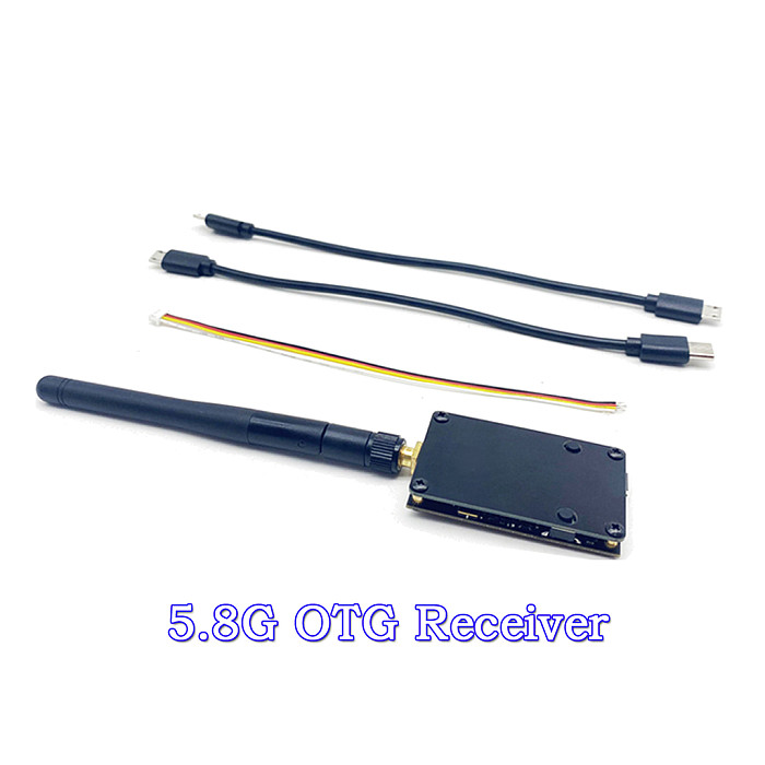 5.8G 56CH OTG Mobile Phone Receiver Module Single Antenna Receiving Module