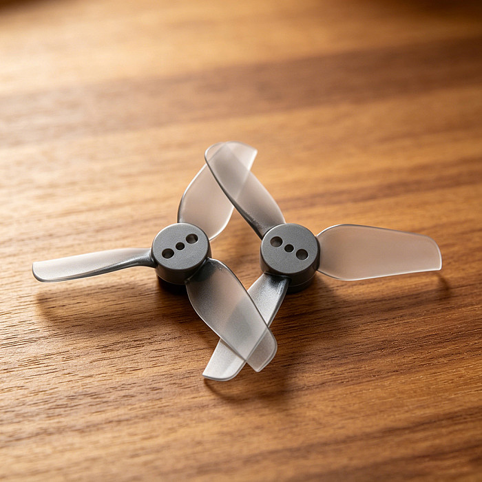 HQProp T2X2X3-PC 2 Inch 3-Blade Propellers 2CW+2CCW, Mini Props for FPV Racing Drone