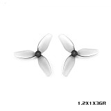 HQProp Ultralight 1.2x1x3(31MM) -1MM 2CW 2CCW 3-Blade PC Propeller 1mm Shaft for FPV Racing Drone