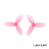 HQProp Ultralight 1.2x1x3(31MM) -1MM 2CW 2CCW 3-Blade PC Propeller 1mm Shaft for FPV Racing Drone
