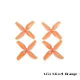 4PCS HQProp 1.6X1.6X4 4-Blade Micro Propellers 2CW+2CCW Props for Tiny FPV Quadcopter 1.5mm Inner Hole