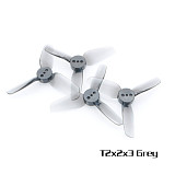 HQProp T2X2X3-PC 2 Inch 3-Blade Propellers 2CW+2CCW, Mini Props for FPV Racing Drone