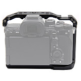 Aluminum Alloy Camera Cage Compatible with Sony A7II A7RII A7S II A72 Series Mirrorless DSLR Camera Protective Camera Frame for Sony A7 Mark II Series Mirrorless Camera