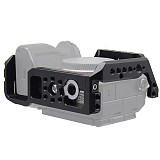 Aluminum Alloy Camera Cage Compatible with Sony A7II A7RII A7S II A72 Series Mirrorless DSLR Camera Protective Camera Frame for Sony A7 Mark II Series Mirrorless Camera