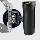 Universal Left & Right Camera Side Hand Grip with 1/4 Inch Screw Hole, Multi-Functional Top Handle Cold Shoe Extension Mount for DSLR Mirrorless Camera Cage