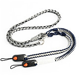 Vintage Braided Camera Strap Quick Release Buckle, Adjustable Extended Crossbody Neck Strap, Detachable Wrist Lanyard for Mirrorless & DSLR Cameras