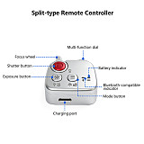 MagSafe-Compatible Magnetic Bluetooth Phone Photography Handle, Wireless Selfie Shooting Controller with Fill Light & Zoom Adjustment, Multi-Purpose Phone Camera Grip