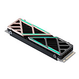 Portable M.2 SSD Heat Sink Fast Cooling Radiator for Gaming Mini PC