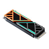 Portable M.2 SSD Heat Sink Fast Cooling Radiator for Gaming Mini PC