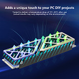 Portable M.2 SSD Heat Sink Fast Cooling Radiator for Gaming Mini PC