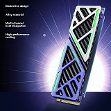 Portable M.2 SSD Heat Sink Fast Cooling Radiator for Gaming Mini PC